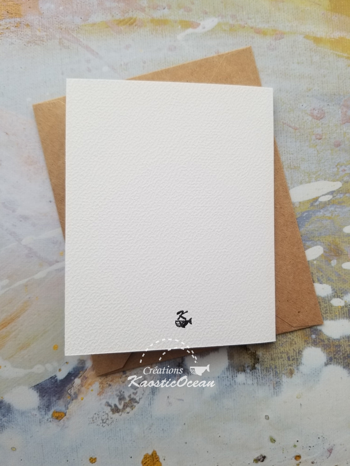 Carte aquarelle 4x5 - Bouquet