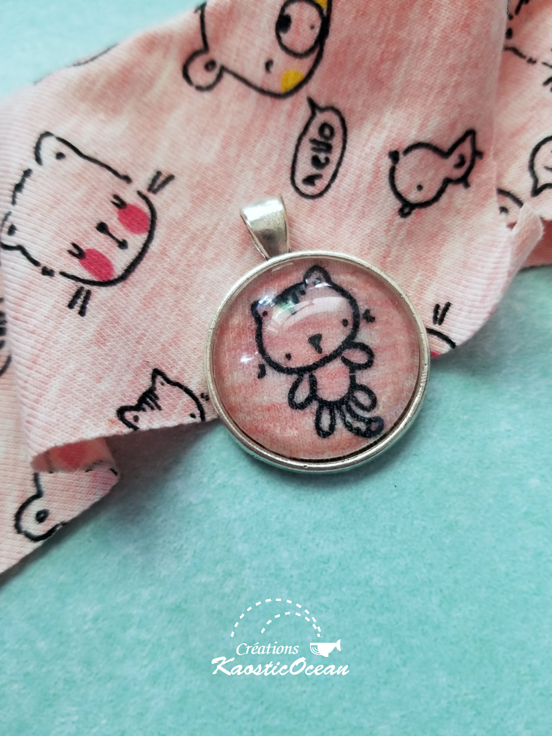 Pendentif rond (jer0093)