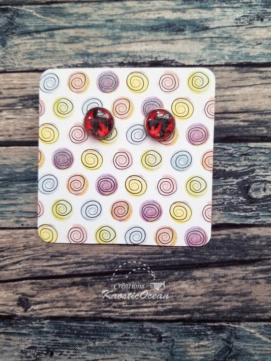 Boucles d'oreille 12 mm (jer0021)