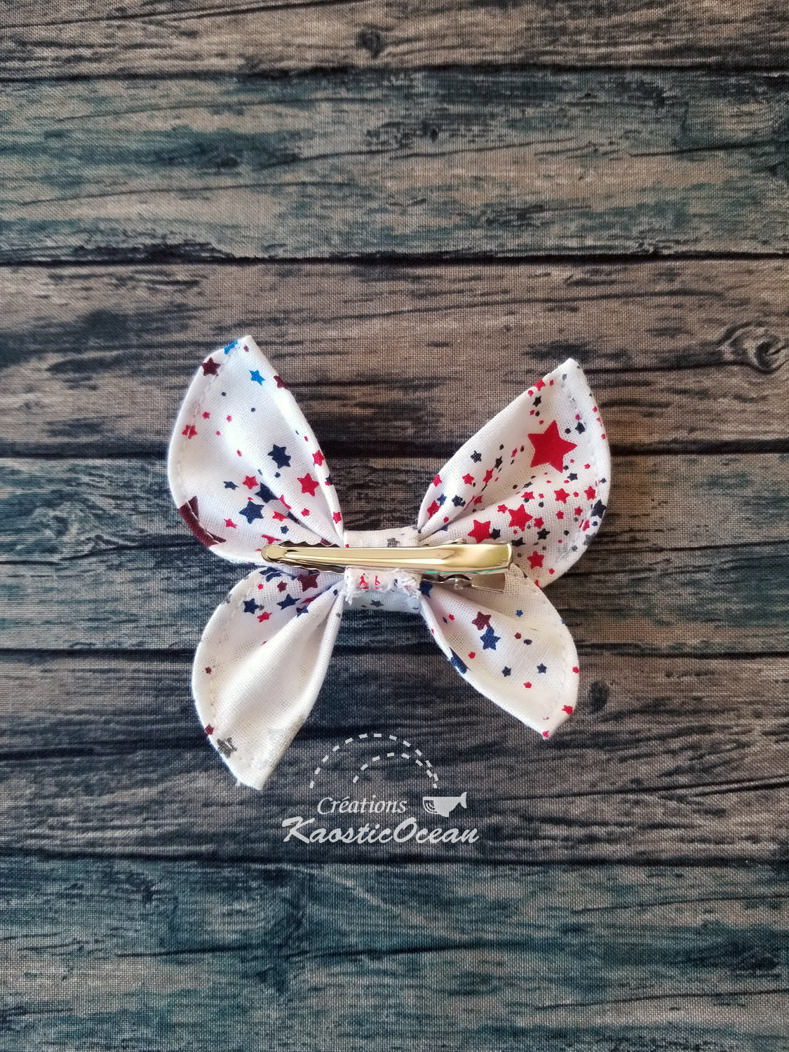 Boucle pour cheveux - Style papillon (co0008)