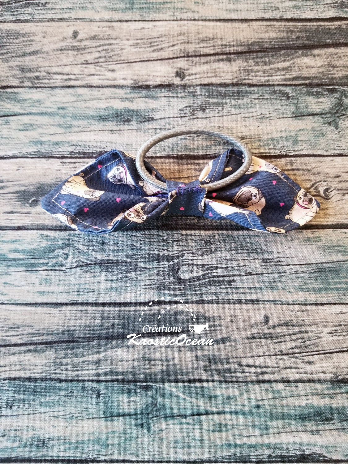 Boucle pour cheveux - Style noeud (co0111)