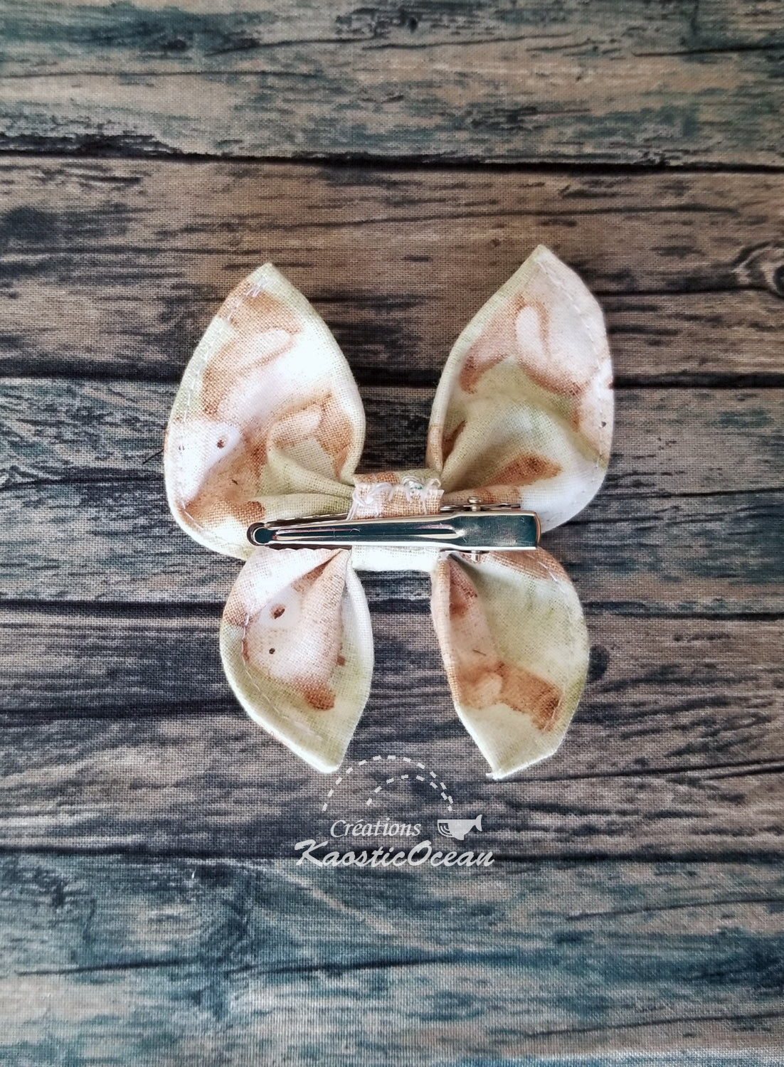 Boucle pour cheveux - Style papillon (co0003)