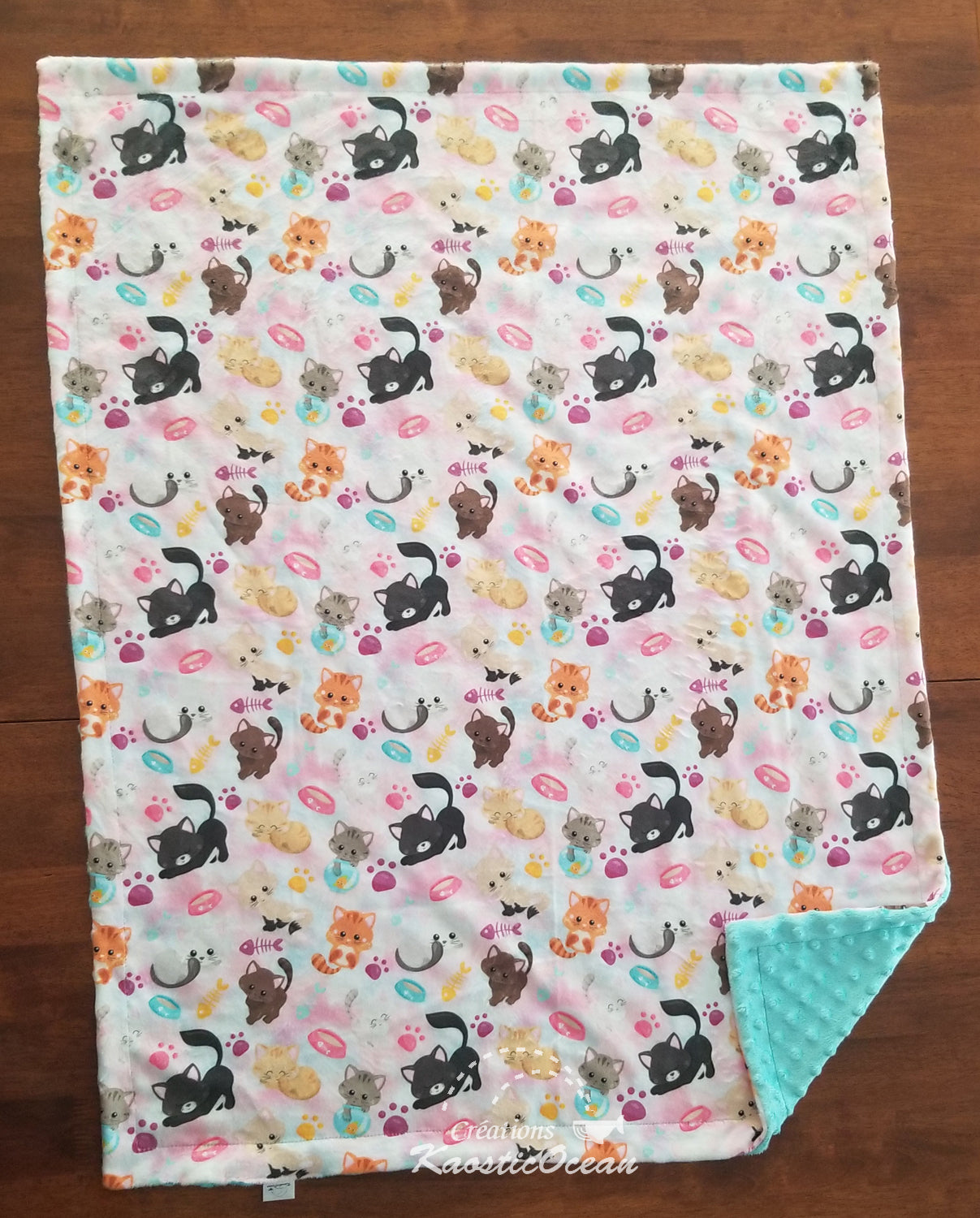 Couverture en minky - Petite (mink0001)