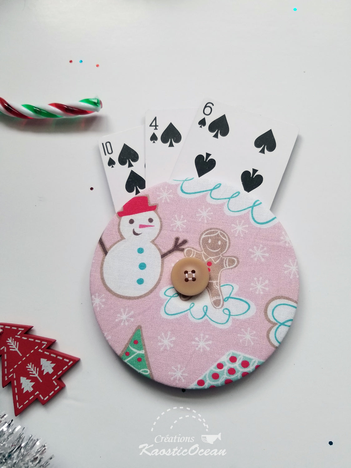 Porte-cartes à jouer - Ensemble de 2 (co0265)