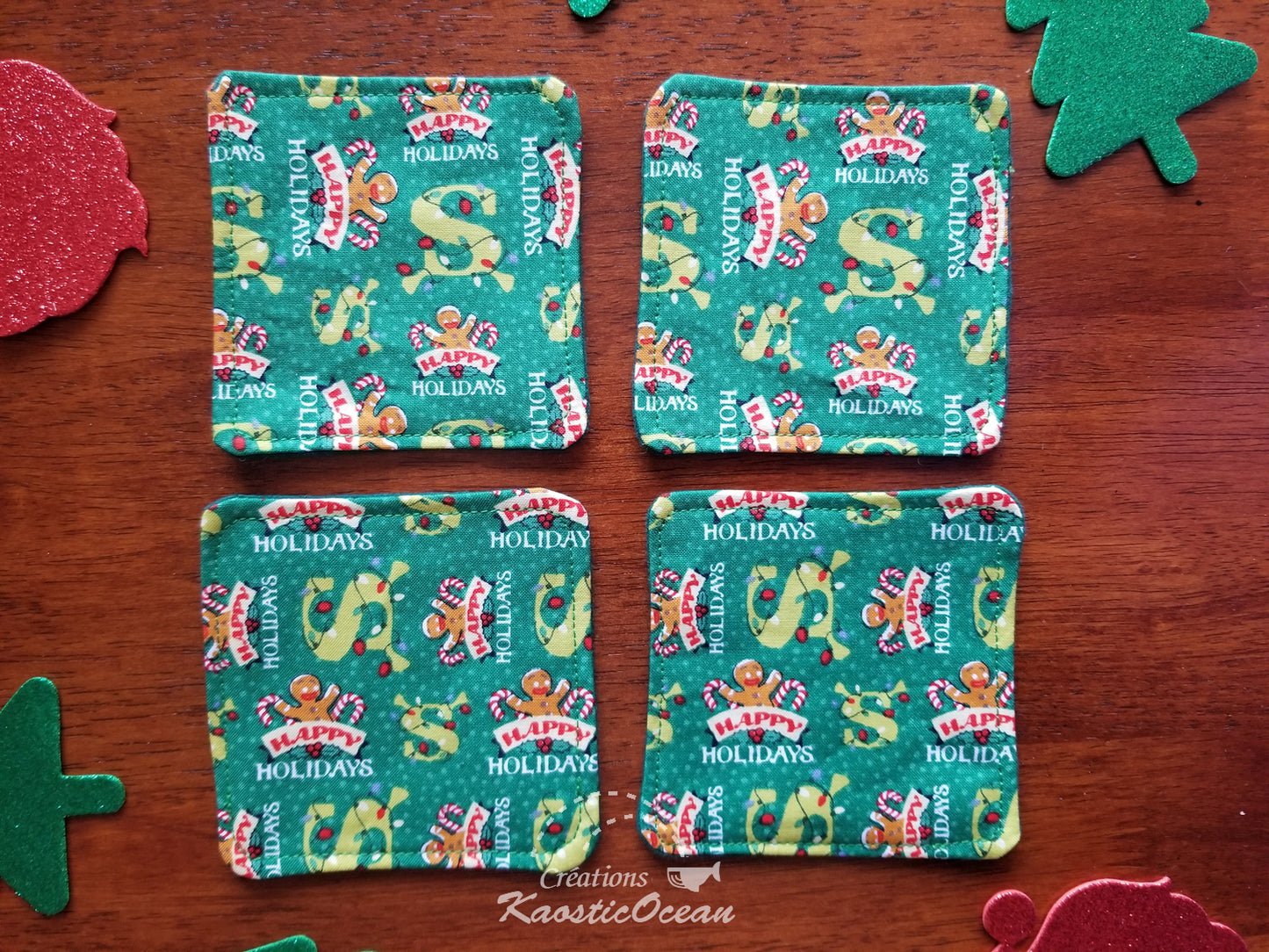 Sous-verre - Ensemble de 4 (co0297)