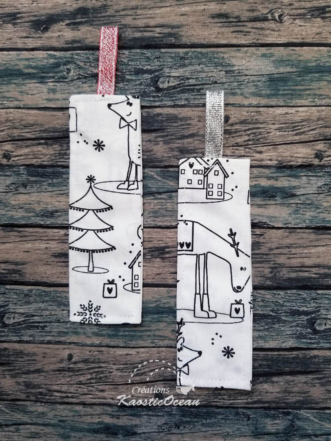 Signet en tissu (Noël)