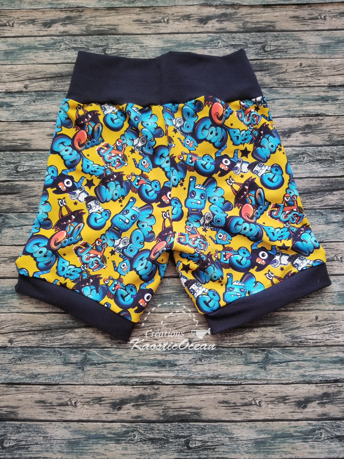 Pantalon court évolutif - 3-6 (ft0006)