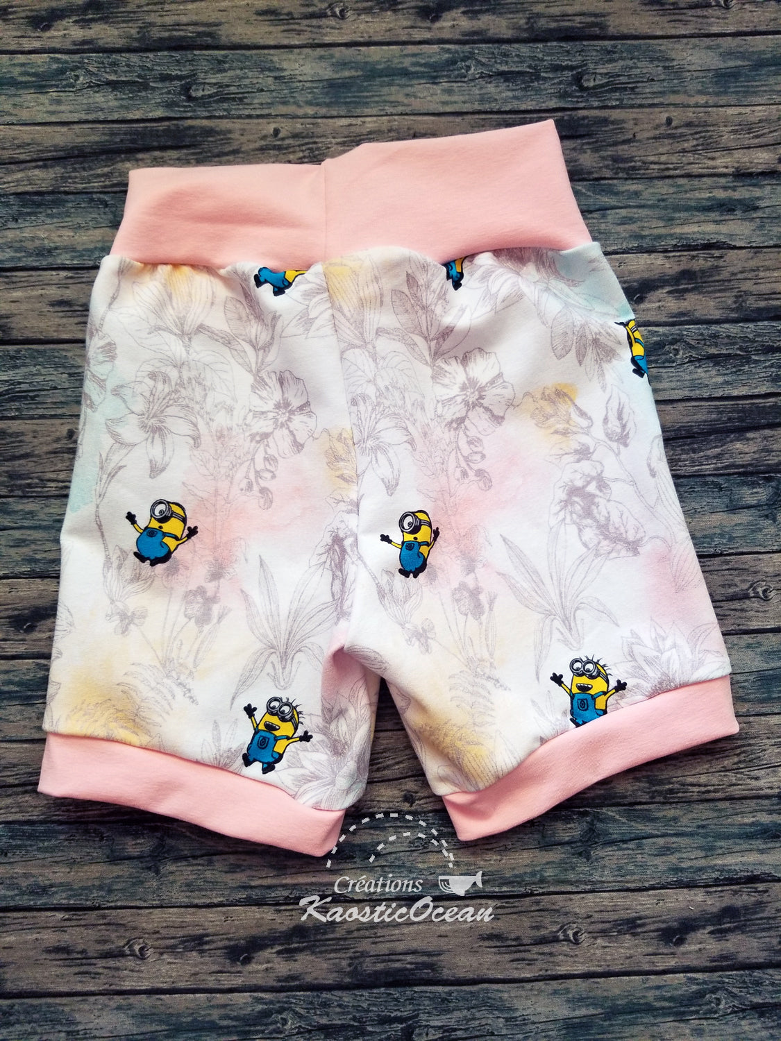 Pantalon court évolutif - 3-6 (ft0008)