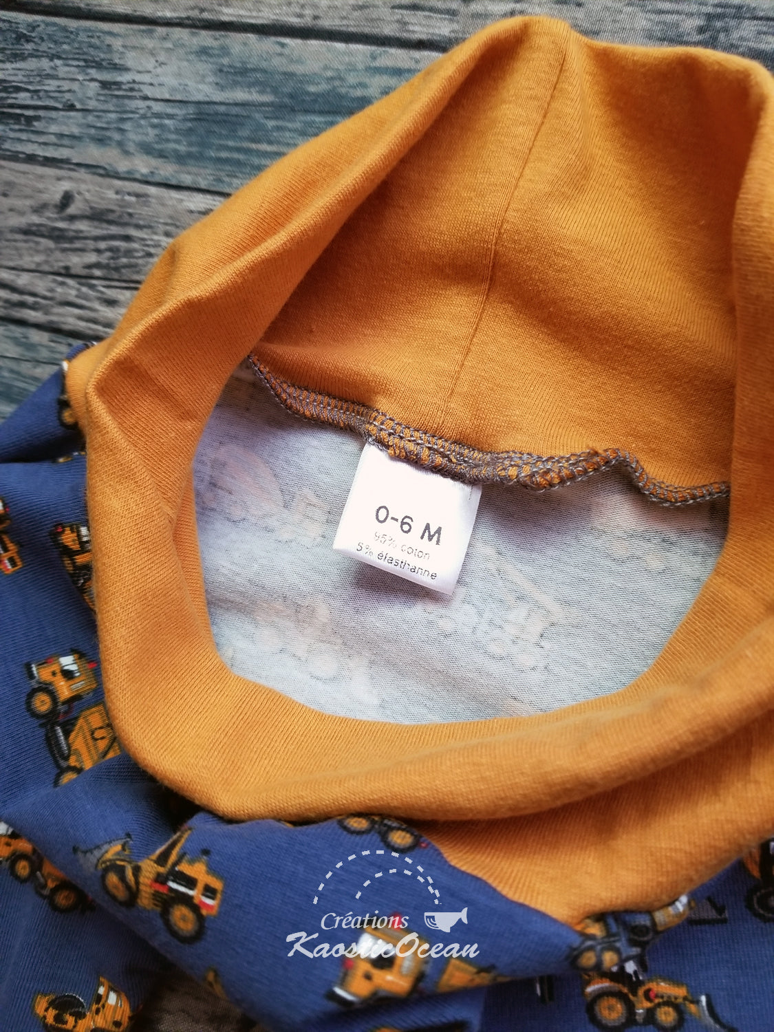 Pantalon long évolutif - 0-6 mois (jer0075)