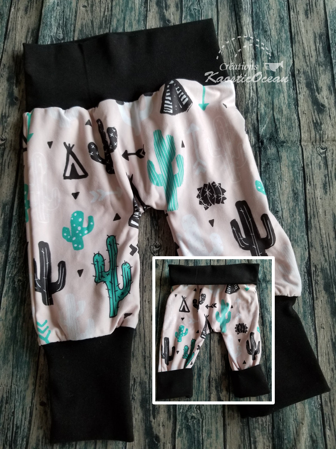 Pantalon long évolutif - 0-6 mois (dbp0008)