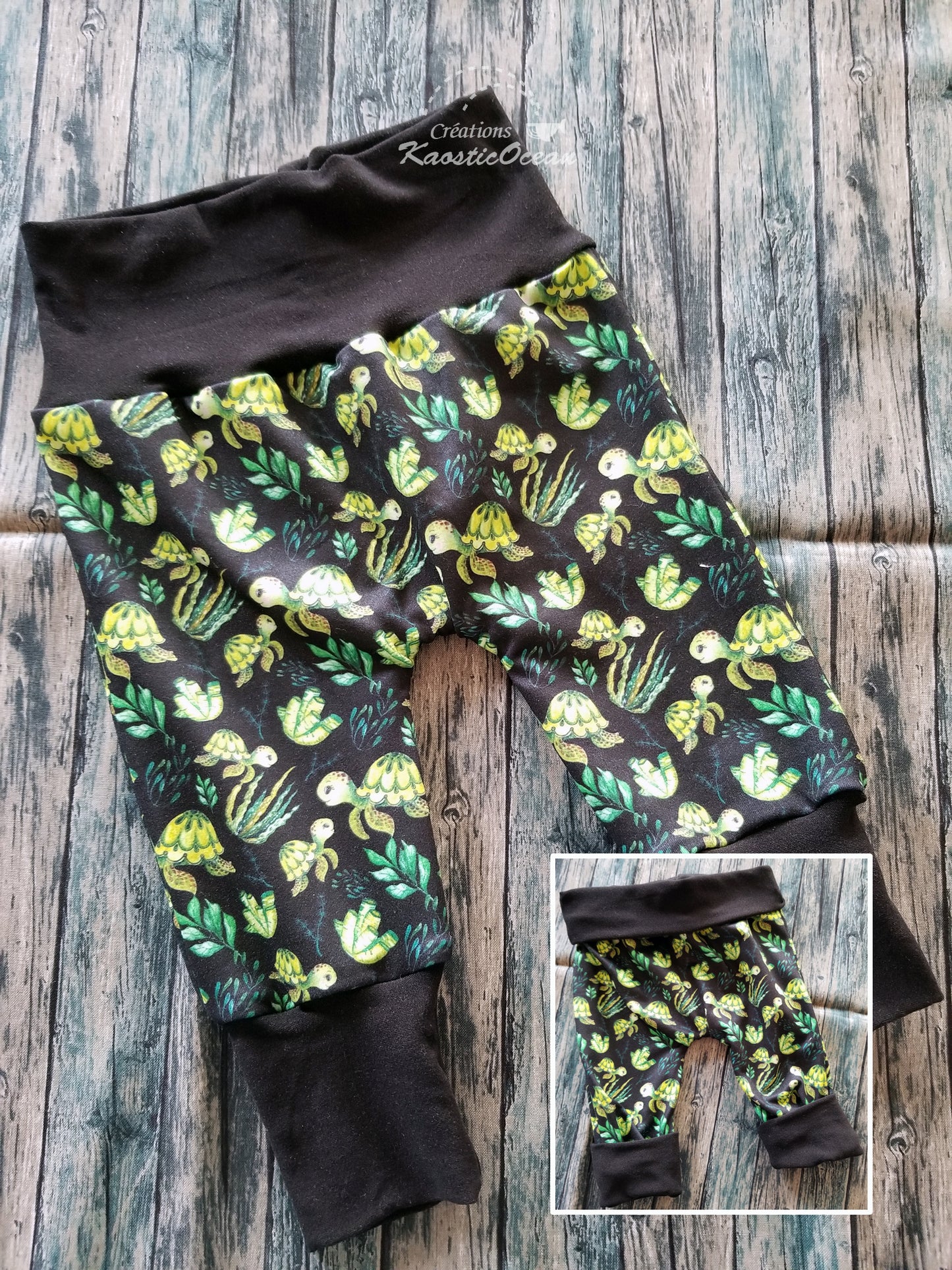 Pantalon long évolutif - 0-6 mois (dbp0007)