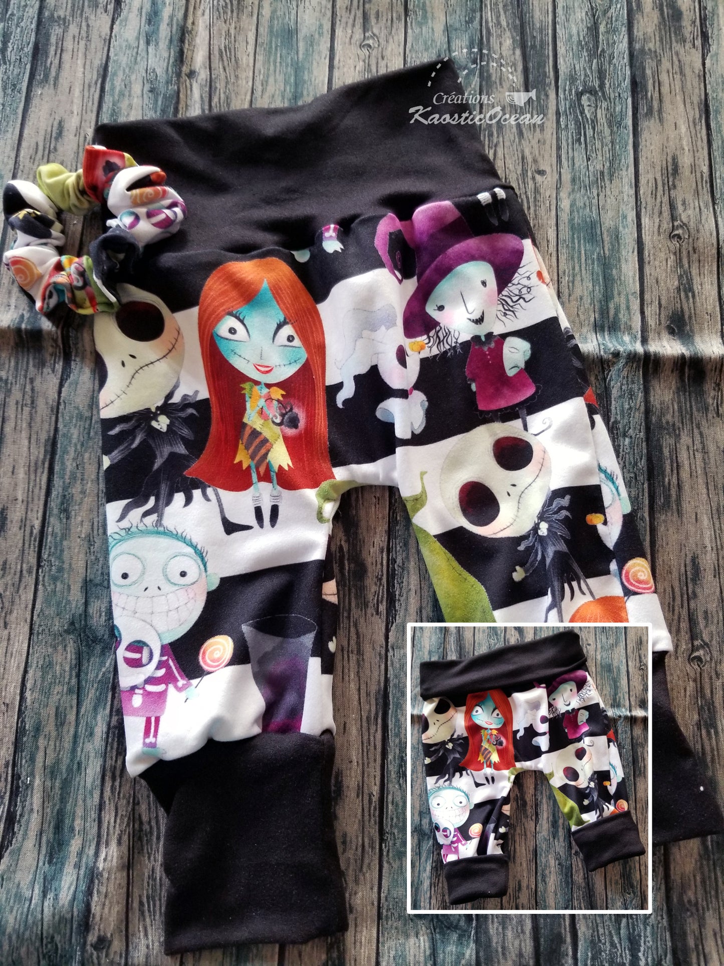 Pantalon long évolutif - 0-6 mois (dbp0026)