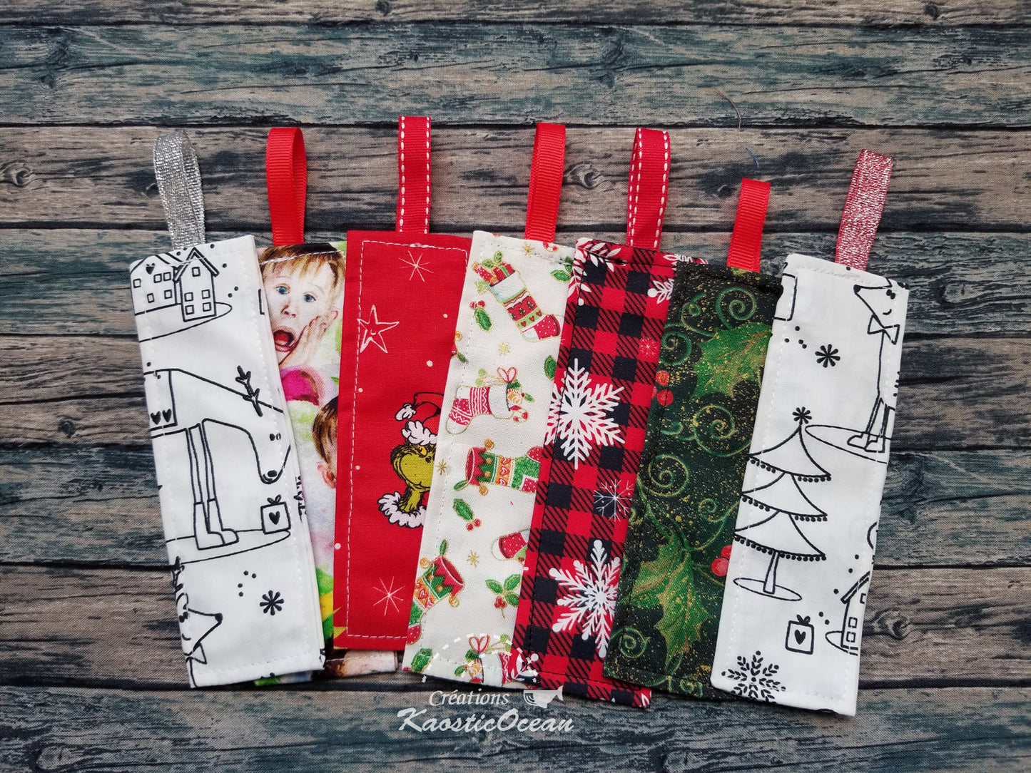 Signet en tissu (Noël)