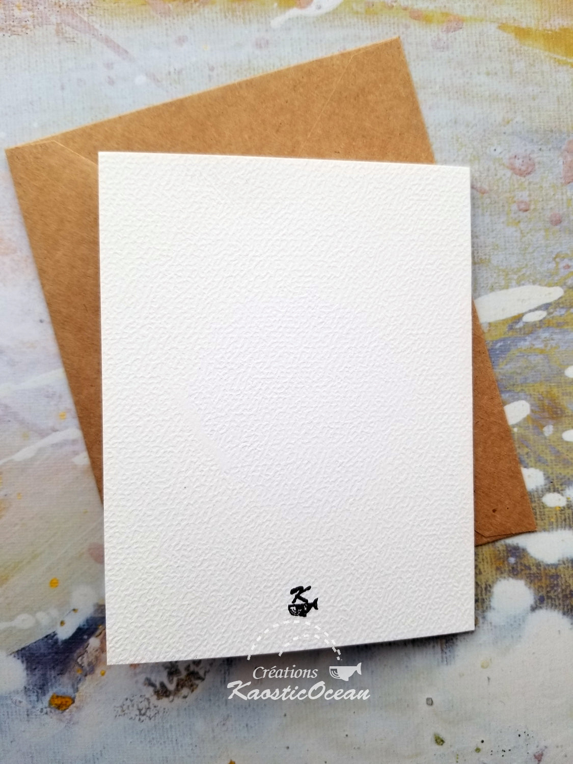 Carte aquarelle 4x5 - Fleurs de cerisier