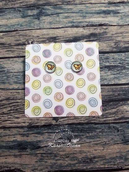 Boucles d'oreille 10 mm (fla0054)