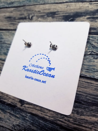 Boucles d'oreille 10 mm (fla0054)