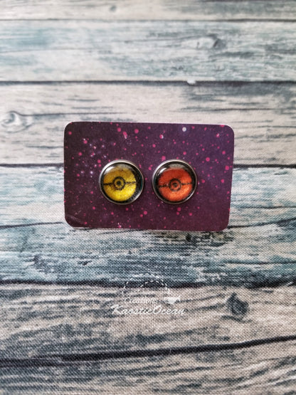 Boucles d'oreille 12 mm (fla0058)