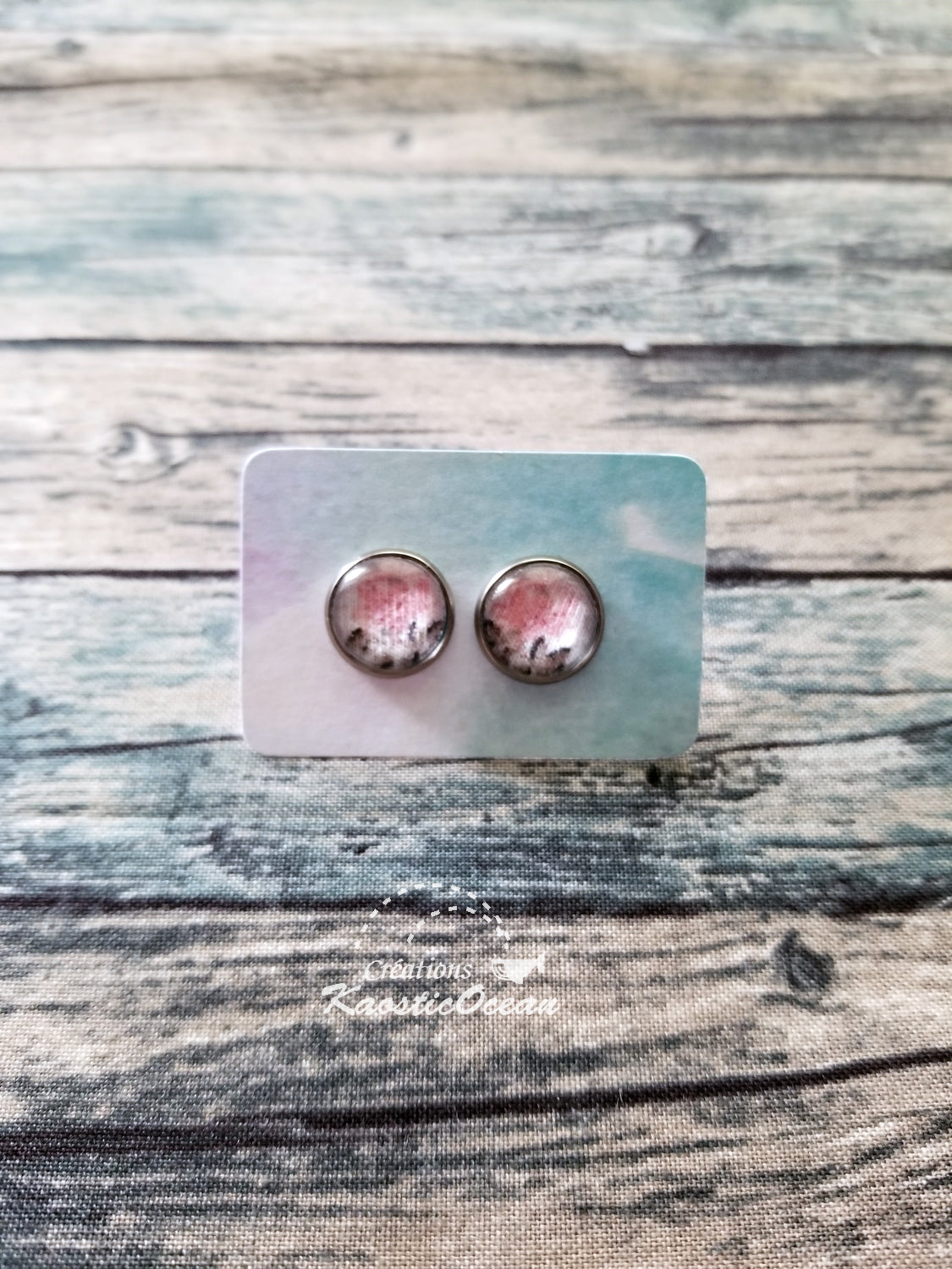 Boucles d'oreille 12 mm (jer0091)