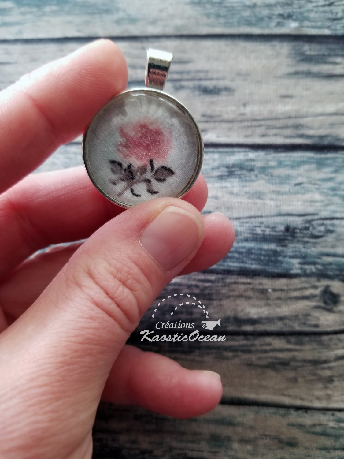 Pendentif rond (jer0091)