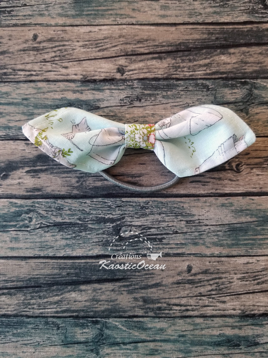 Boucle pour cheveux - Style noeud (co0019)