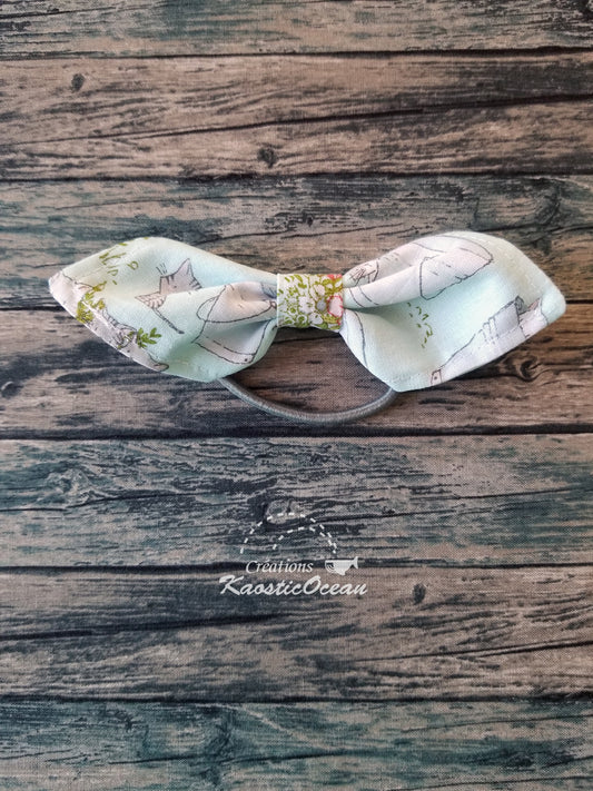 Boucle pour cheveux - Style noeud (co0019)