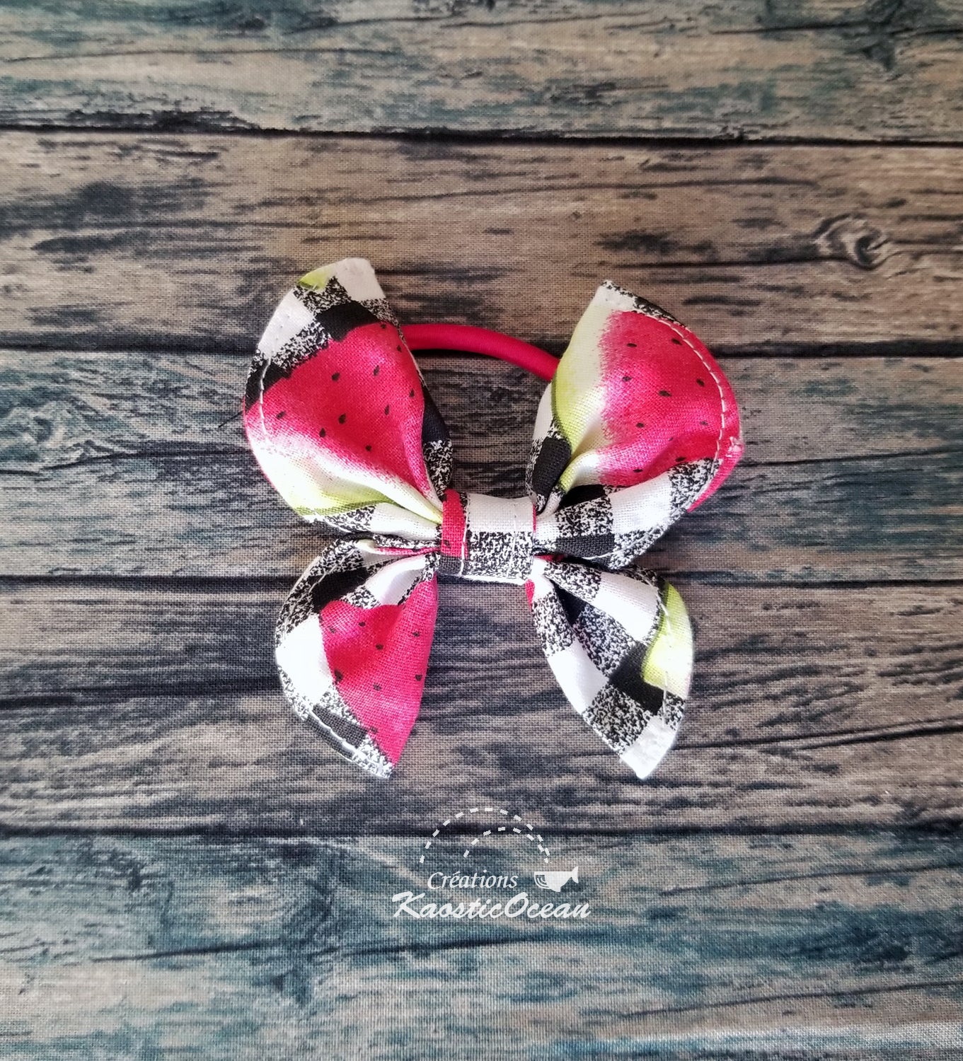 Boucle pour cheveux - Style papillon (co0328)
