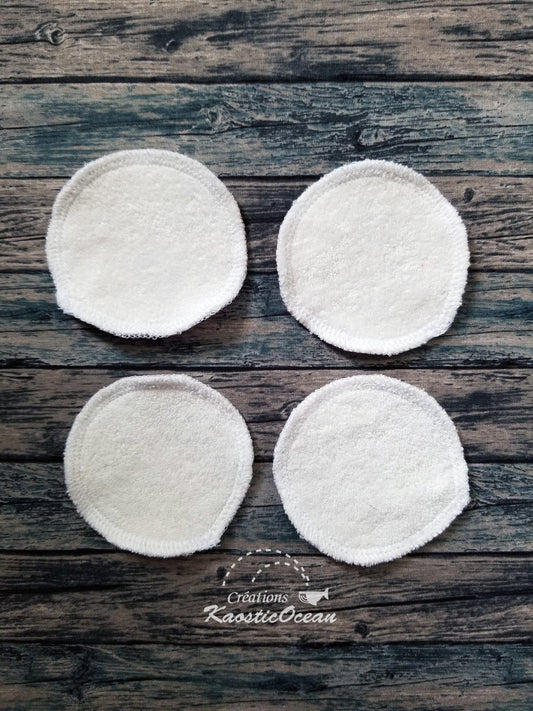 Lingettes réutilisables - Ensemble de 4 (fla0049)