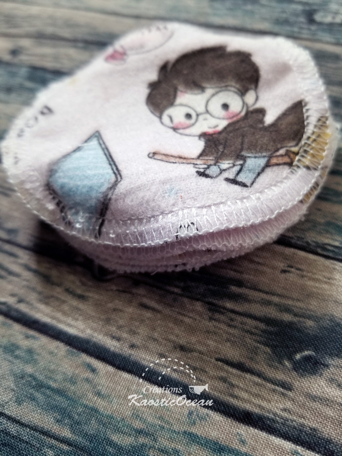 Lingettes réutilisables - Ensemble de 4 (fla0049)