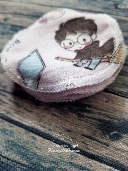 Lingettes réutilisables - Ensemble de 4 (fla0049)