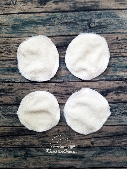 Lingettes réutilisables - Ensemble de 4 (fla0026)