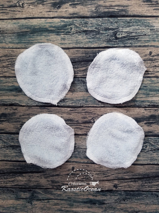 Lingettes réutilisables - Ensemble de 4 (fla0034)