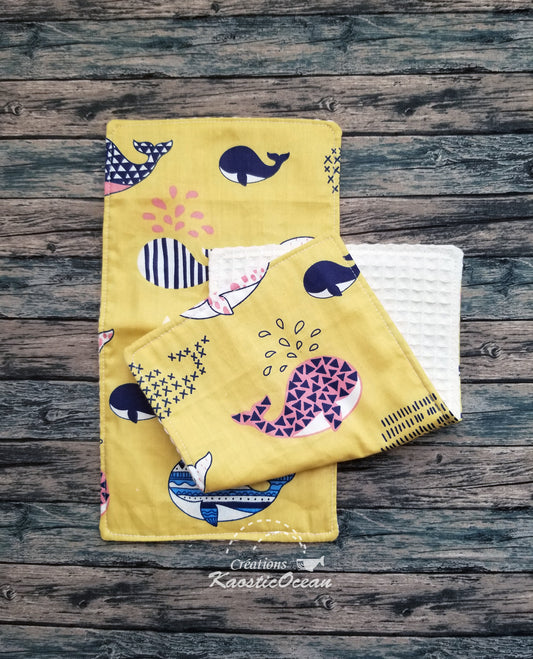 Essuie-tout réutilisables - Ensemble de 2 (co0095)