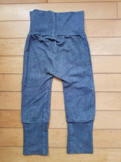 Pantalon évolutif long - 3-12 mois (denim)