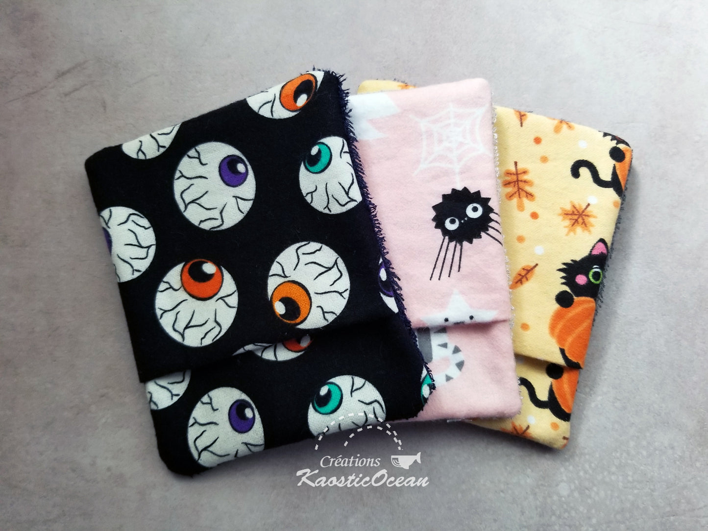 Mitaine débarbouillette (Halloween 2025)