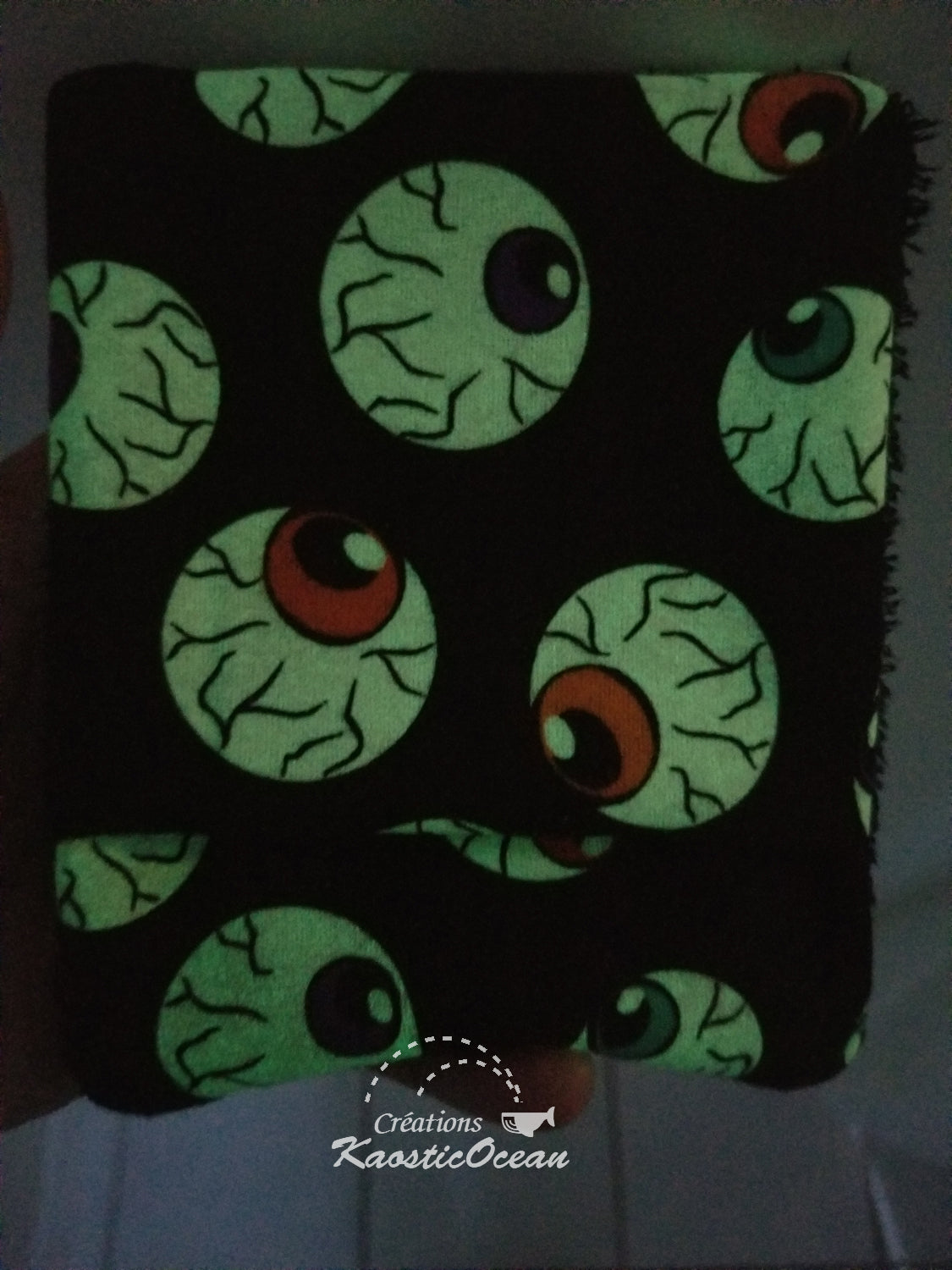 Mitaine débarbouillette (Halloween 2025)