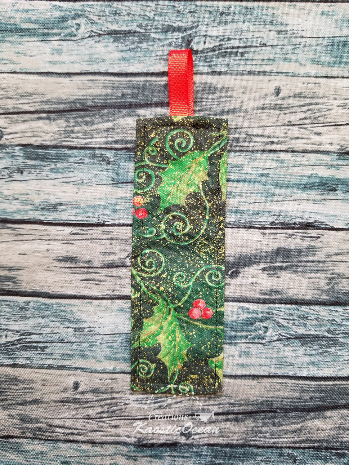 Signet en tissu (Noël)