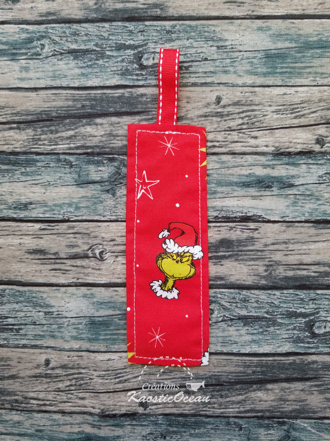 Signet en tissu (Noël)