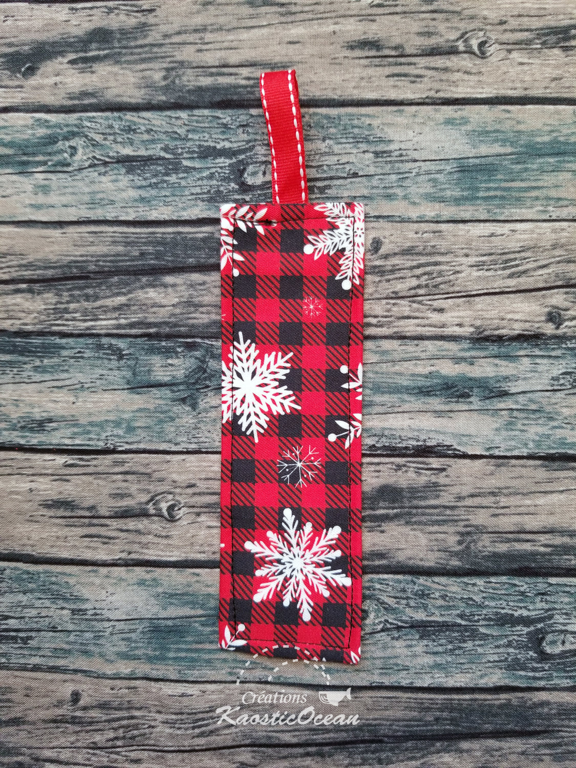 Signet en tissu (Noël)