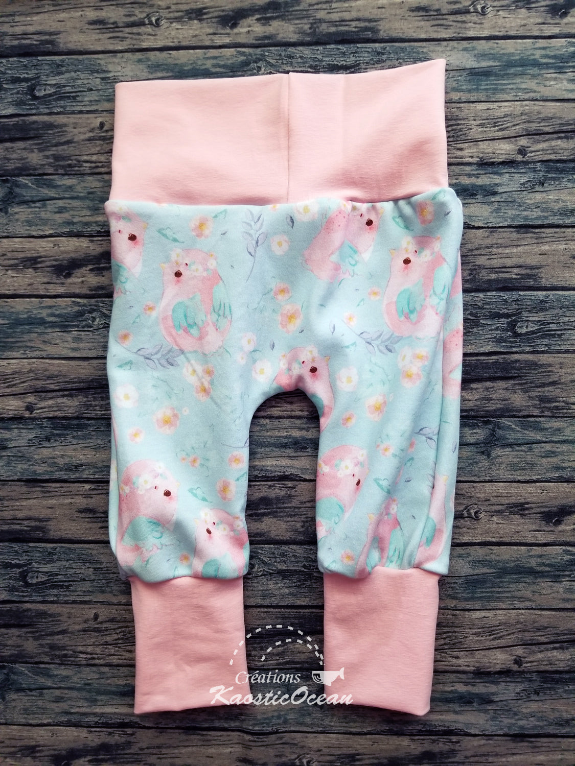 Pantalon long évolutif - 0-6 mois (jer0007)