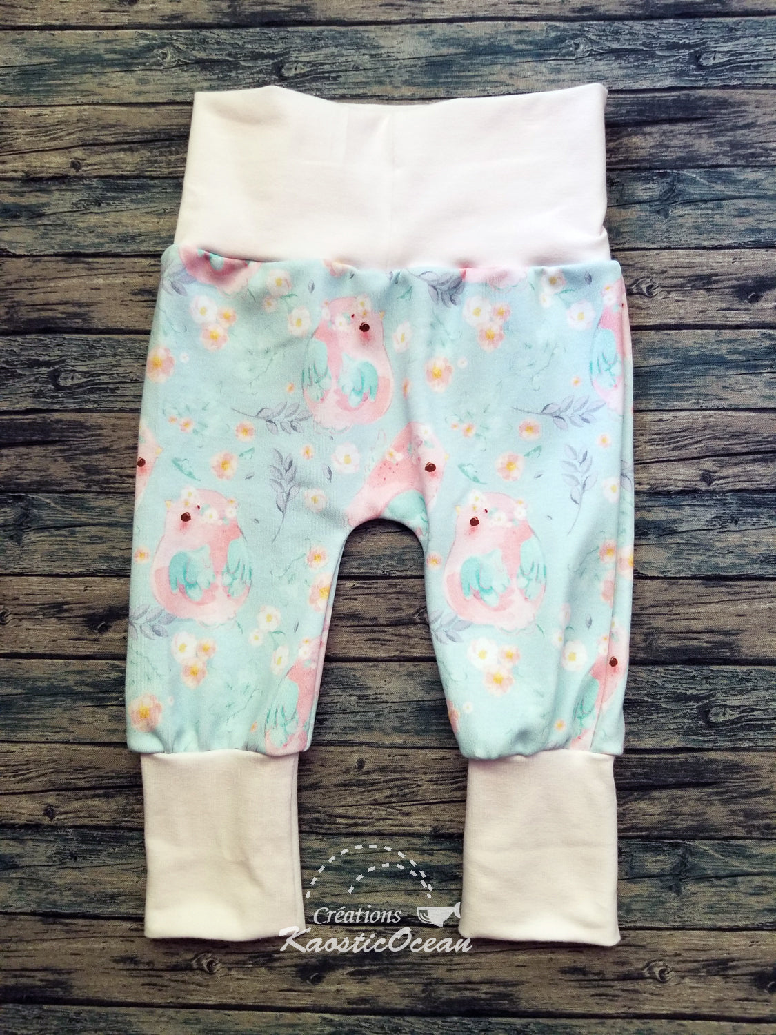 Pantalon long évolutif - 0-6 mois (jer0007)
