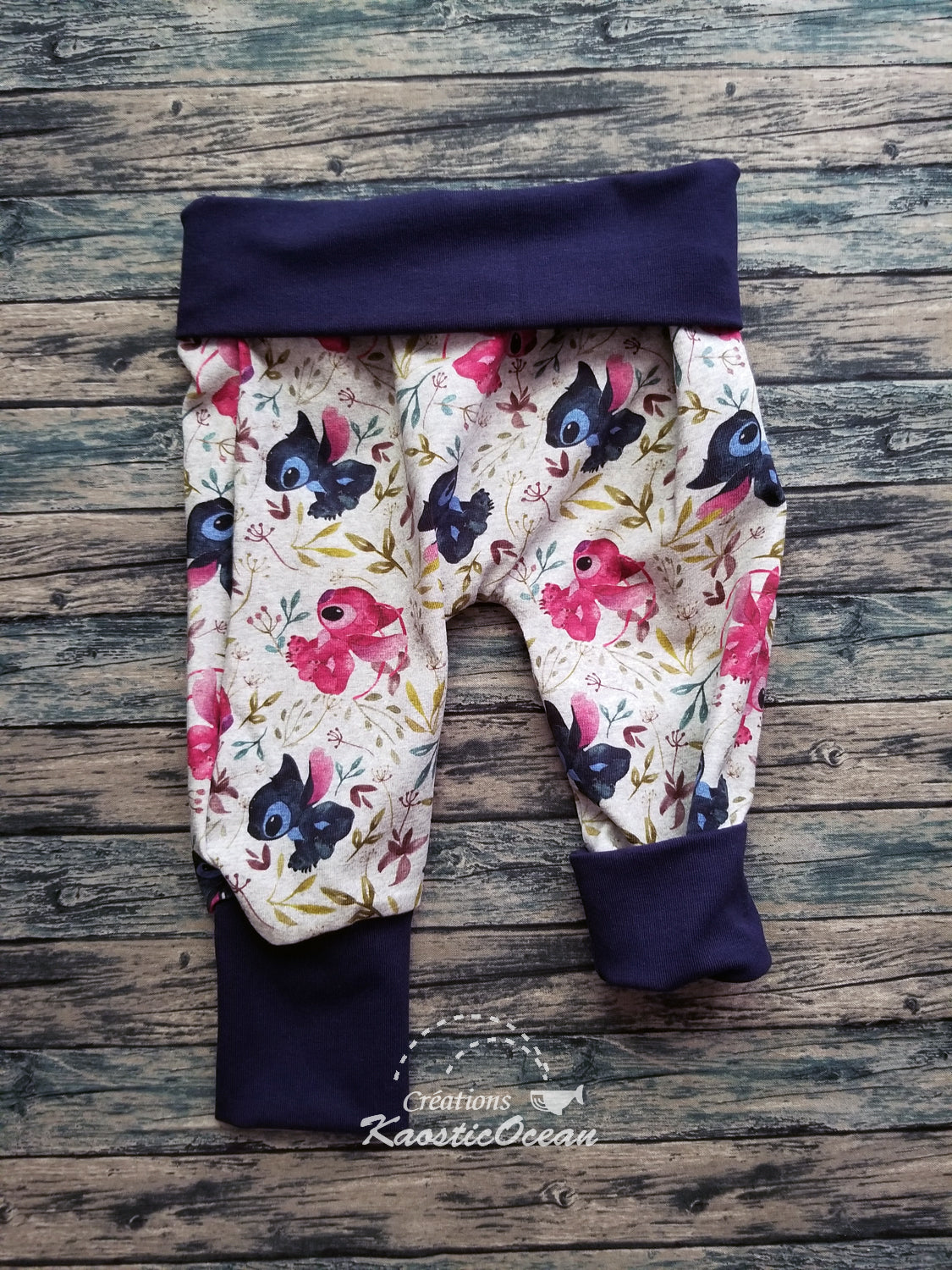 Pantalon long évolutif - 0-6 mois (jer0042)