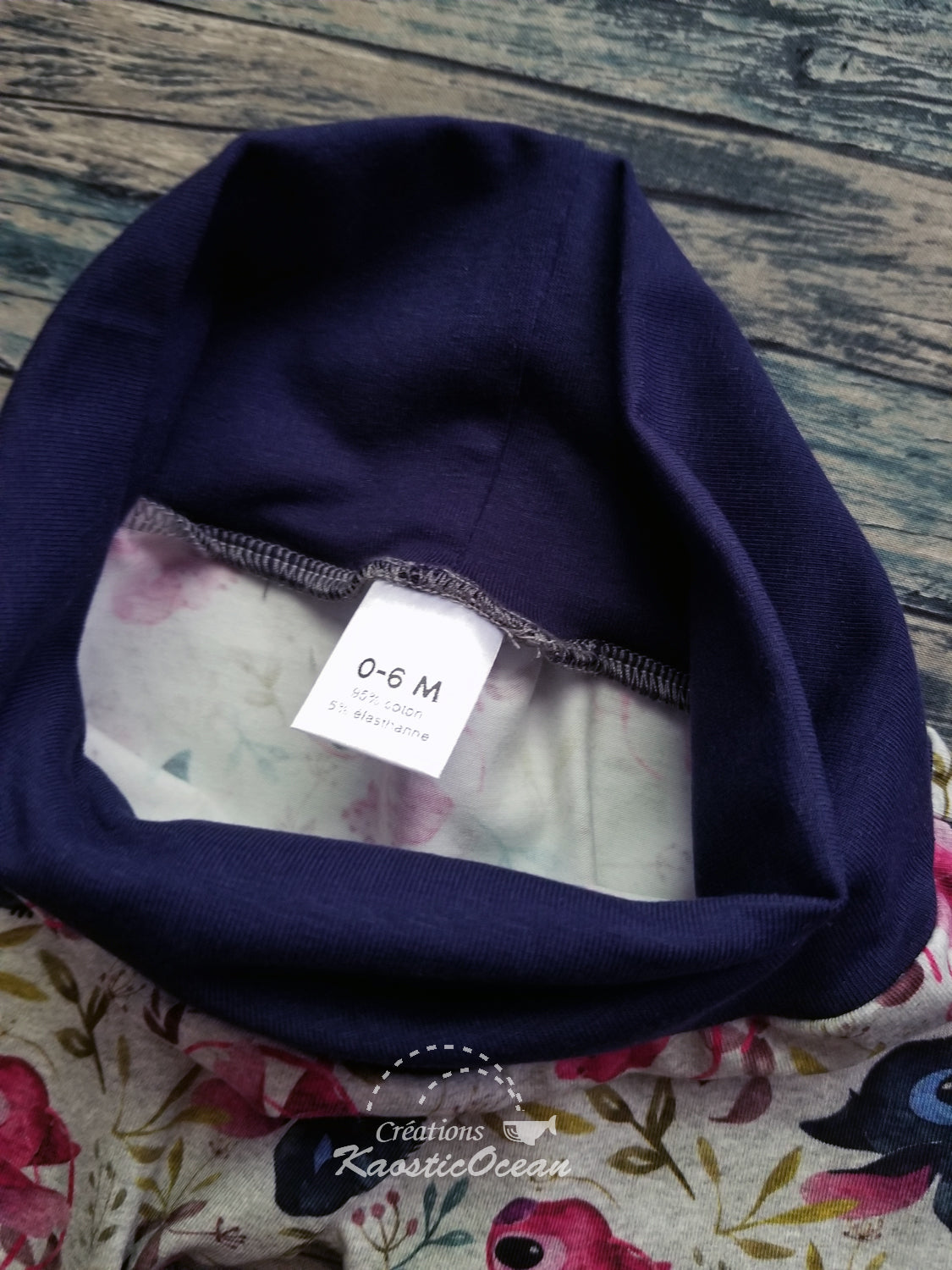 Pantalon long évolutif - 0-6 mois (jer0042)