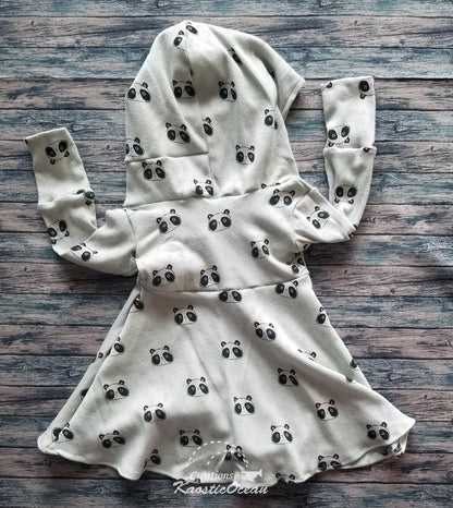 Robe / tunique évolutive à manches longues - 3-12m (po0001)